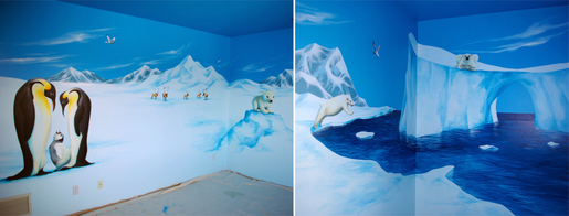 Murale de Chambre - L'Arctique