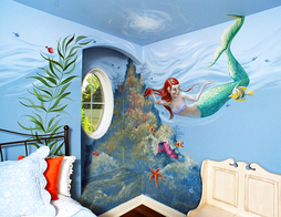 Murale de Chambre - La Petite Sirène