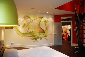 Murale de Chambre - Le Dragon de Samuel